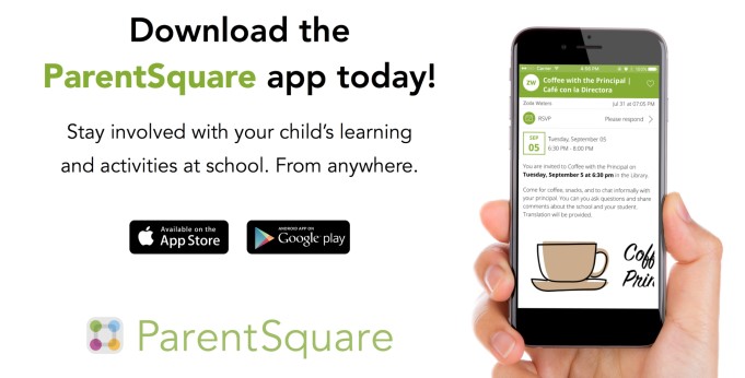 download the parentsquare app today